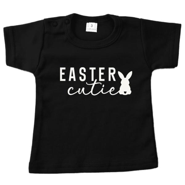 baby shirt pasen easter cutie zwart.jpg