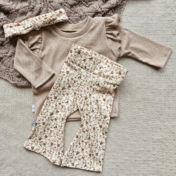 flower beige flared pants huppel kindermode.jpg
