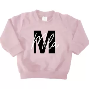 naam sweater letter roze.webp
