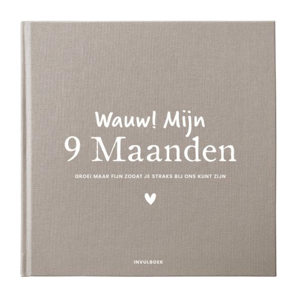 negen maanden invulboek linnen taupe.jpg