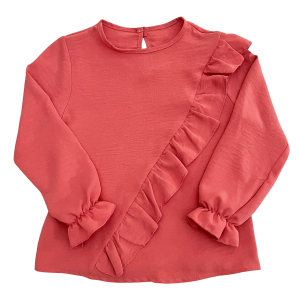 ruffle blouse koraal.png