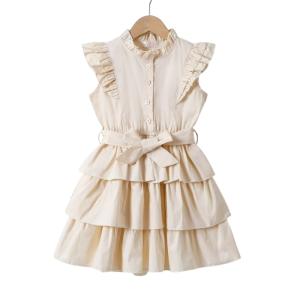 summer ruffle dres beige 1.jpg