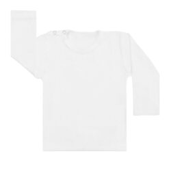 Basic White Longsleeve - Afbeelding 1
