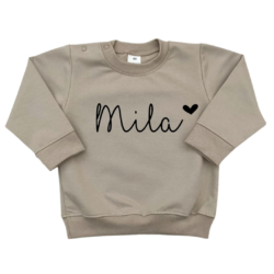 Sweater Naam Hartje - Afbeelding 2
