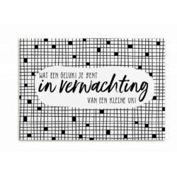 Kaart Wat een geluk, je bent in verwachting - Afbeelding 1