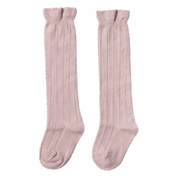 Knie Sokjes Lace Rose - Afbeelding 1