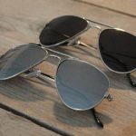 Mini Aviator Silver & Black