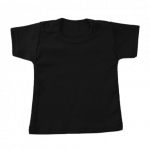 Basic Zwart Shortsleeve