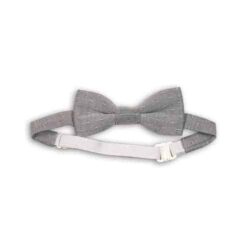 Bowtie White Spicks Bowtie Grey and White Spicks - Afbeelding 1