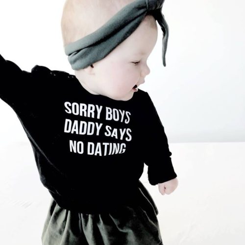 Sweater Sorry Boys Daddy says no dating - Afbeelding 4