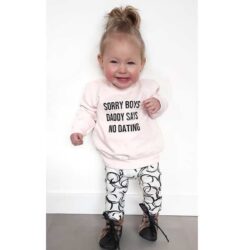 boys en graffiti Sweater Sorry Boys Daddy says no dating - Afbeelding 3