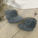 Furry Boot Grey