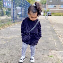Mini Scrunchie Grey - Afbeelding 2