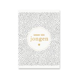 kaart baby jongen Kaart Jongen! - Afbeelding 1