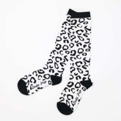 Cribstar Kniesokjes Leopard Mono - Afbeelding 1