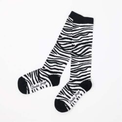 zebra knee socks Cribstar Kniesokjes Zebra - Afbeelding 1