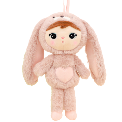 metoo doll bunny powder pink