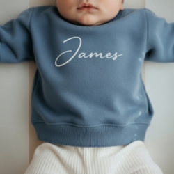 naam trui kind retro