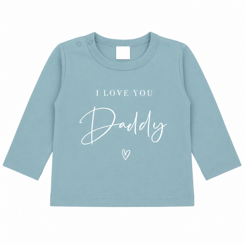 love you daddy blauw