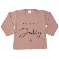 shirt love you daddy Shirt Love you daddy - Afbeelding 3