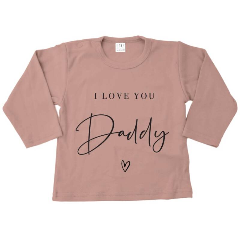 shirt love you daddy shirt love you daddy