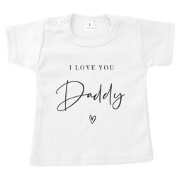 shirt love you daddy wit Shirt Love you daddy - Afbeelding 1