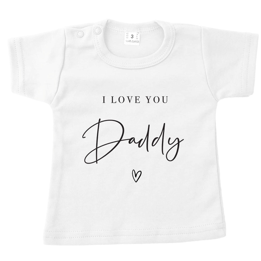 shirt love you daddy wit