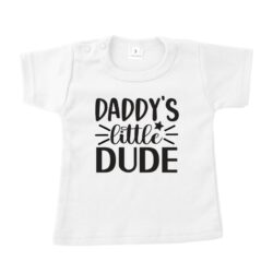 Shirt Daddy's little Dude - Afbeelding 1