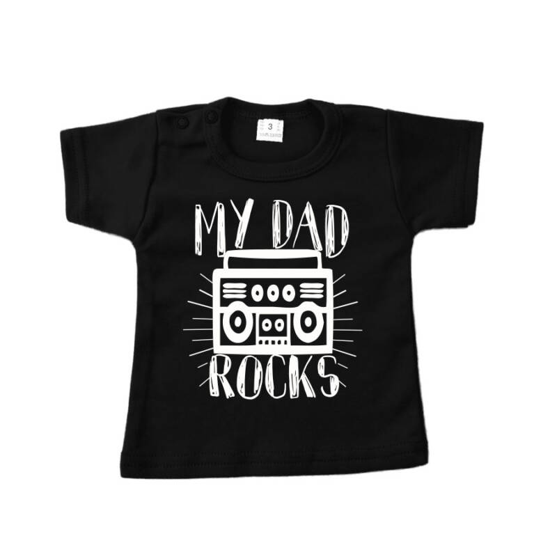 my-dad-rocks-zwart my dad rocks zwart