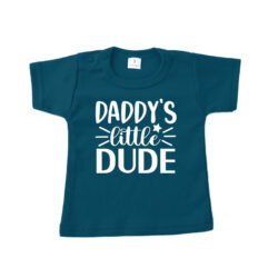 Shirt Daddy's little Dude - Afbeelding 2