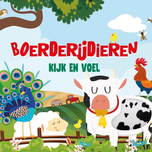 Kijk en voel boek Boerderijdieren - Afbeelding 4