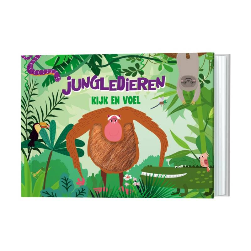 kijk voelboek jungledieren