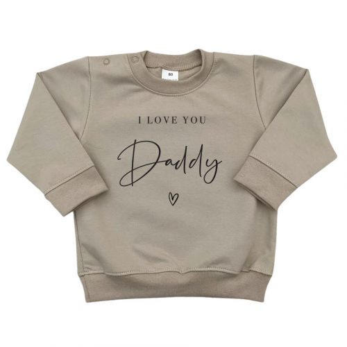 love you daddy sweater