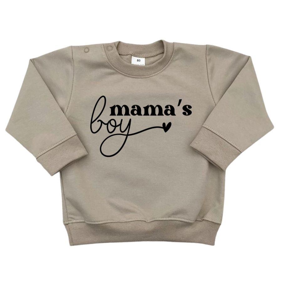 sweater mamas boy hart zand