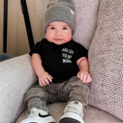 Shirt Mad love for my mama - Afbeelding 3