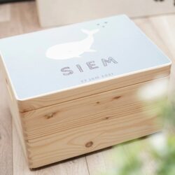 Herinnerings kist met geboortekaartje - Afbeelding 5