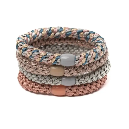 BANDITZ haarelastiek en armbandje hibiscus