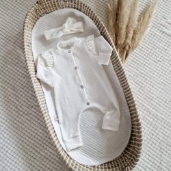 Little Adventure boxpakje rib wit - Afbeelding 3