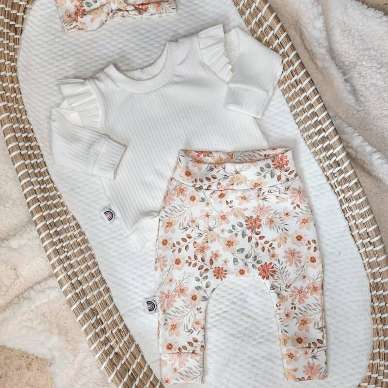 set perzik bloemen meisjes set perzik bloemen meisjes