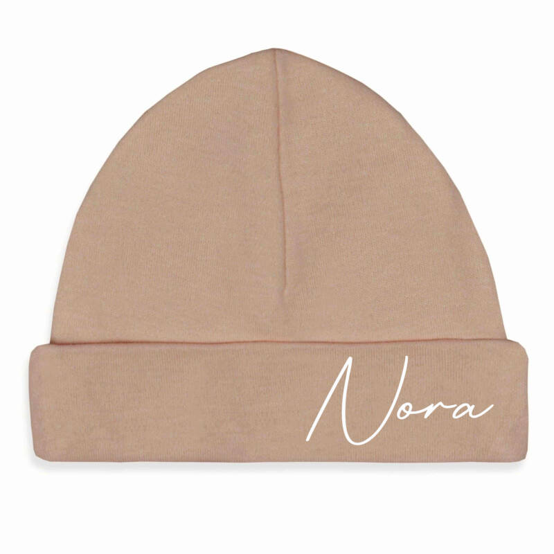 muts pinkstone met naam retro