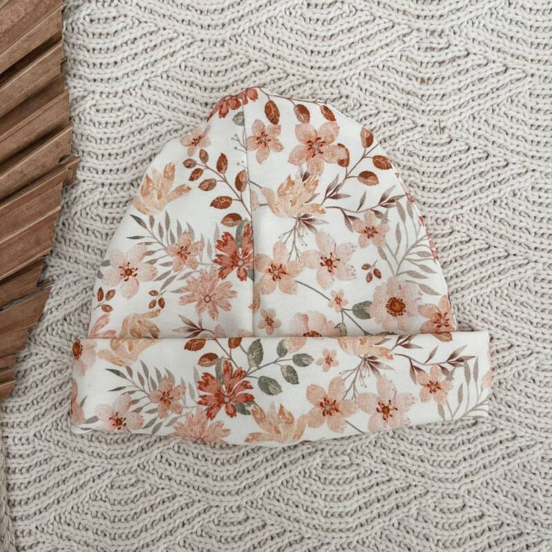 mutsje-bloemen-perzik mutsje bloemen perzik