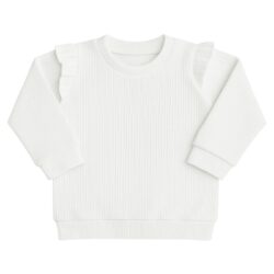 ruffle shirt rib meisje ruffle shirt rib meisje