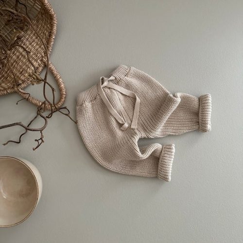 cream knit legging guapoo