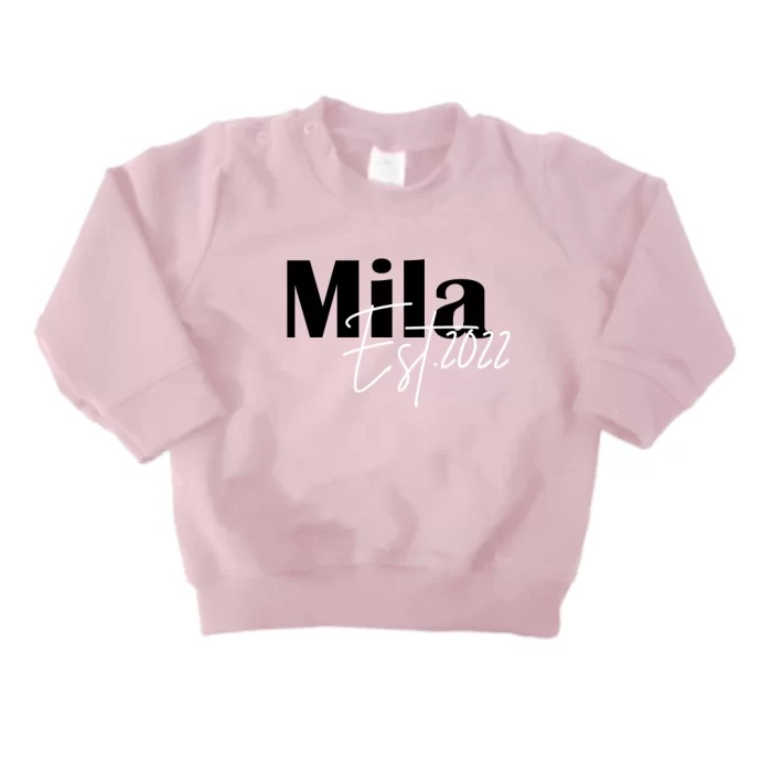 sweater jaar roze