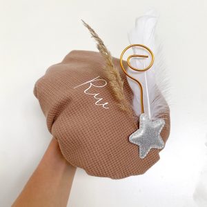 pietenmuts met naam mokka ster