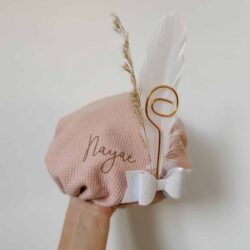 pietenmuts met strik naam roze
