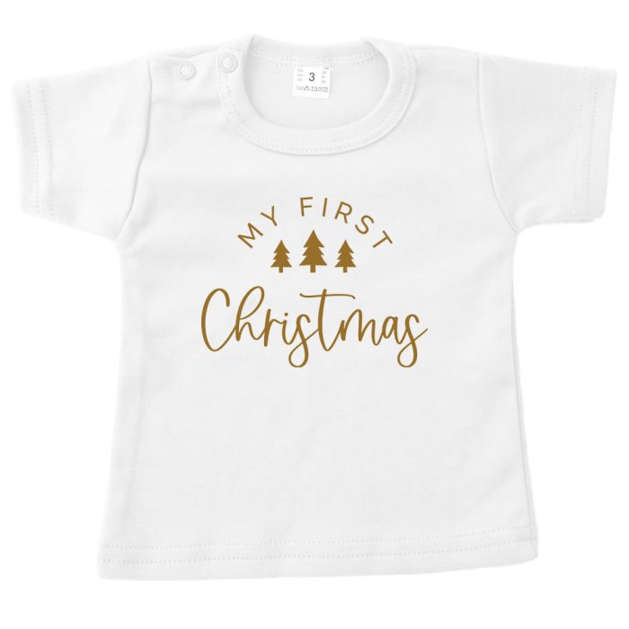 first christmas shirt kerstbomen