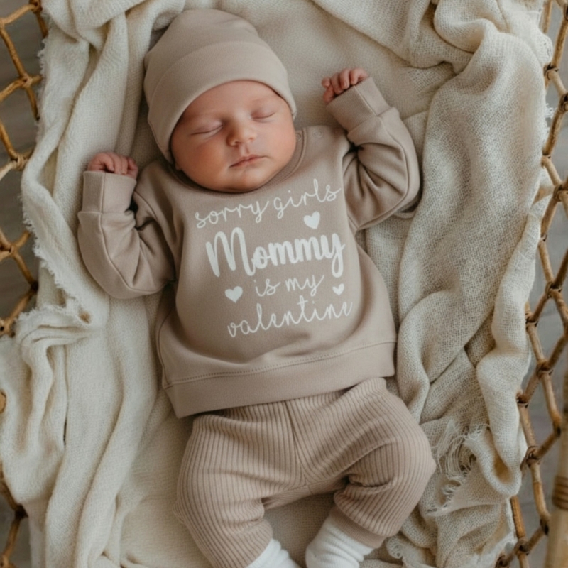 jongens valentijn trui mommy is my valentine