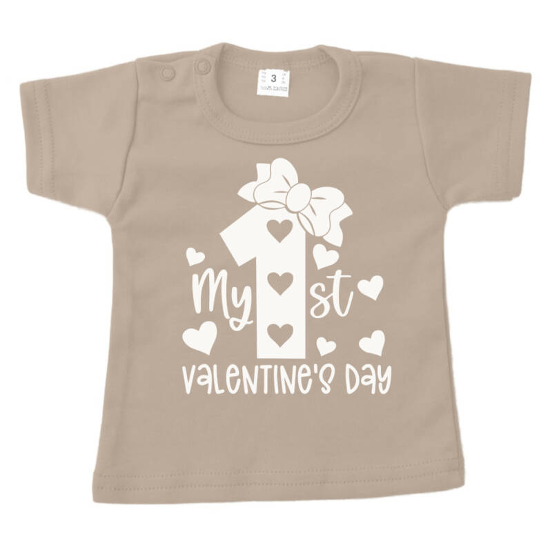 shirt eerste valentijn zand wit