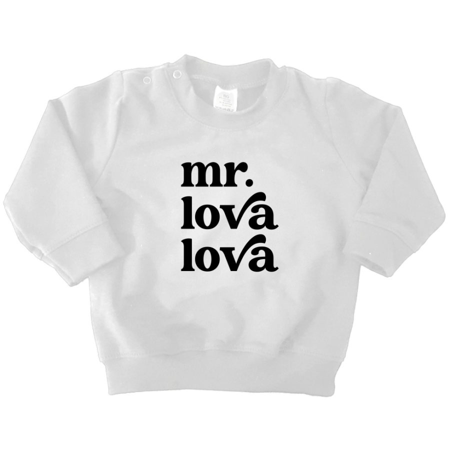 sweater mr lova lova wit